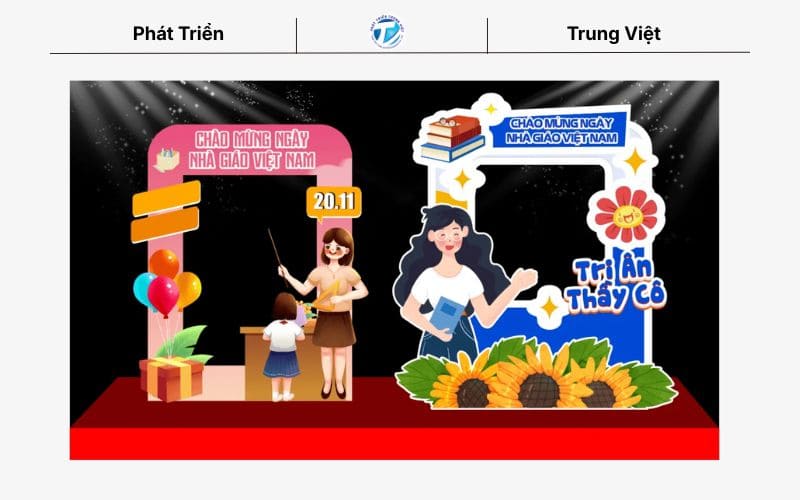 Lựa chọn kích thước và bố cục hợp lý